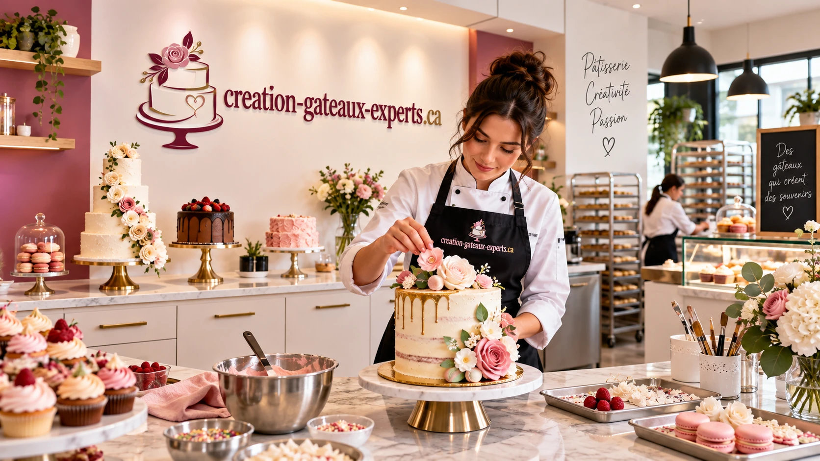 Atelier de création de gâteaux personnalisés