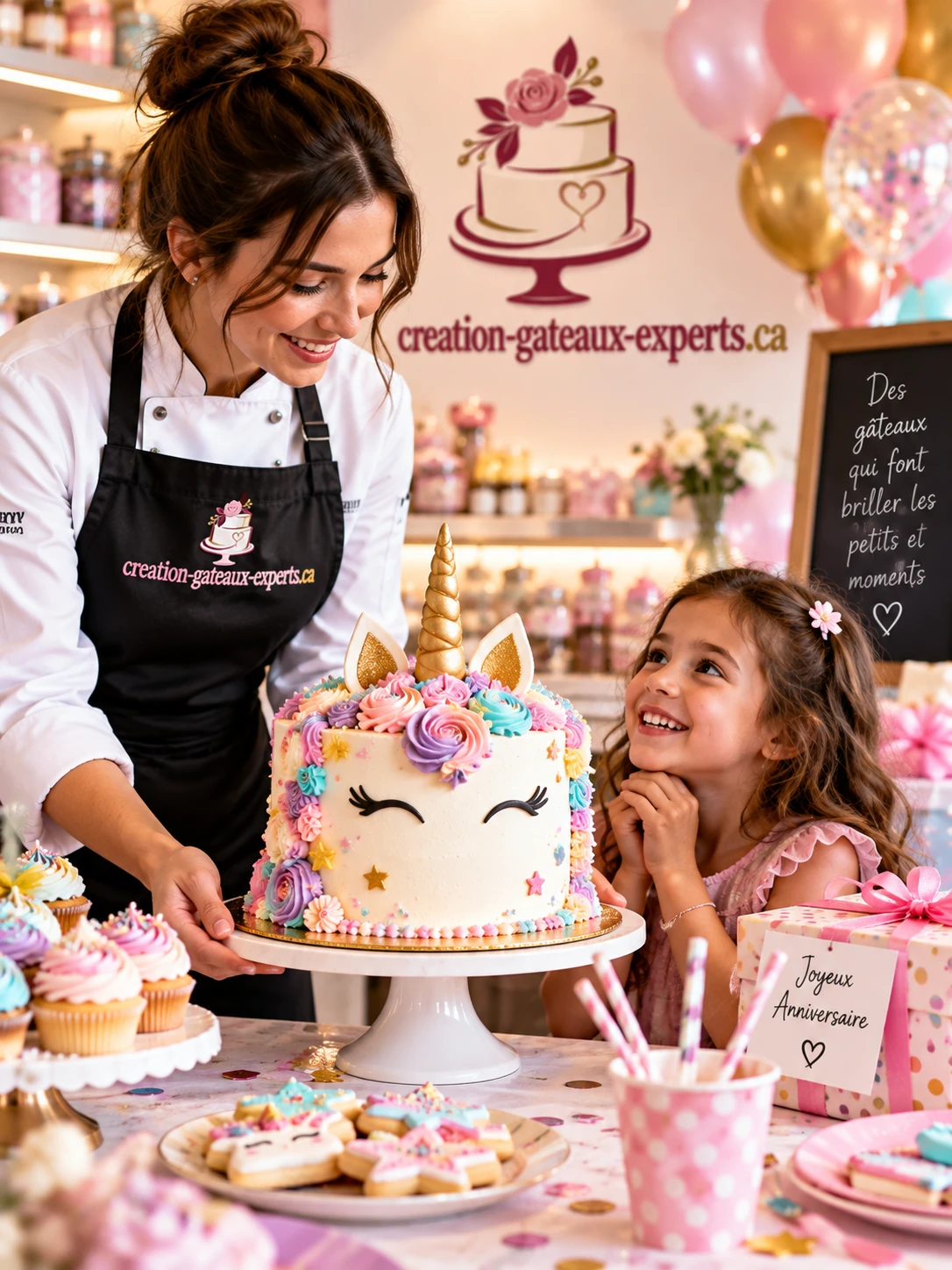 Gâteau d'anniversaire thématique pour enfant